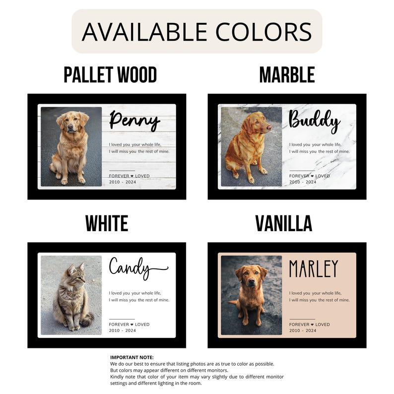 Pet urn wood with photo, cat dog ashes keepsake, custom ashes urn for cat, pet cremation urns image 5