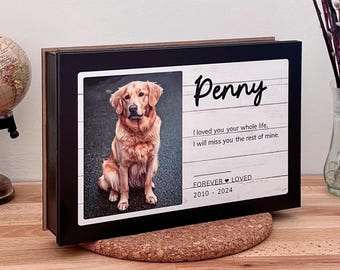 Urna de cremación para mascotas, urna para perros, urna para gatos, urna conmemorativa para cenizas de perros y gatos