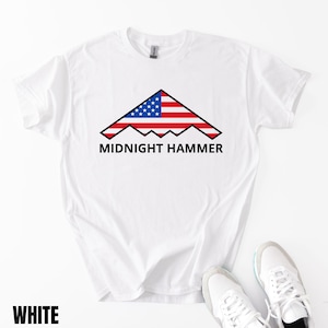 B-2 Stealth Jet T-Shirt: Midnight Hammer Aviation Tee