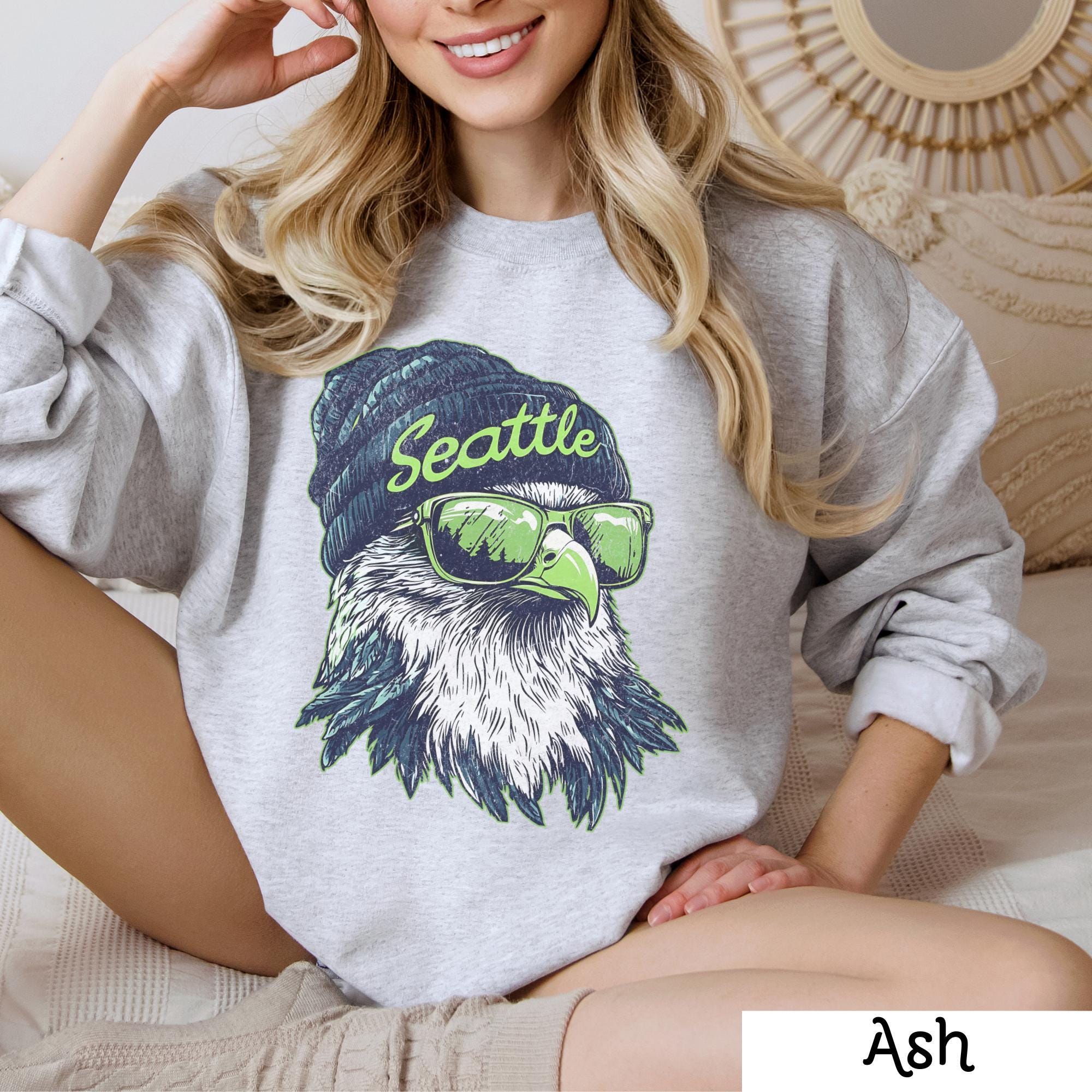 売れ筋商品|||ファナティクス カットソー トップス レディース Women's White/Gray Seattle Seahawks Striped Notch Neck Pullover Hoodie White, Gray womens-fanatics-gray-seattle-