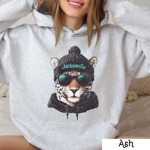 Sudadera con capucha de Jacksonville, ropa vintage para aficionados al deporte, regalo de moda para el día del partido, sudadera unisex, para aficionados al fútbol de Jacksonville.