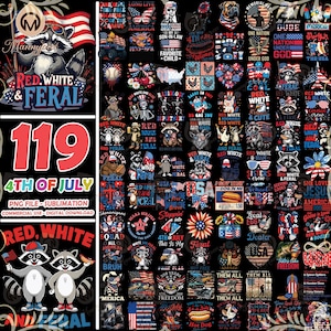 110+ bestanden 4 juli png-bundel, Amerika-bundel, preppy America Coquette, Amerika penseelstreek, Memorial Day, commercieel gebruik, digitaal bestand
