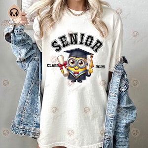 Cartoon Graduation Png, Graduation Png, Senior Class 2025, Graduation Sublimation Design Png, Graduation Shirt Design Png, Digital File