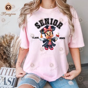 Mouse Graduation Png, Graduation Png, Senior Class 2025, Graduation Sublimation Design Png, Graduation Shirt Design Png, 2025, Digital File