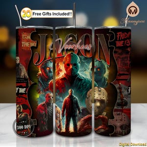 Horror Friday 20oz Tumbler Wrap Png, Love Horror Movies Png, Horror Theme Png, Scary Movie Png, Horror Tumbler Design Png, Digital File