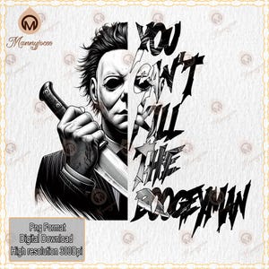 Non puoi sconfiggere il mostro Png, Horror Png, Personaggio Horror Png, Film Horror d&#39;amore, Silhouette Horror Png, Floreale Horror, File digitale