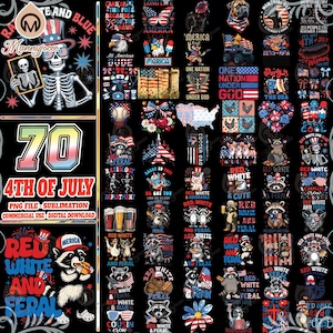 70 bestanden 4 juli Png-bundel, Preppy America Coquette Png, America Quotes Png, Memorial Day, Patriot Png, Commercieel gebruik, Digitaal bestand