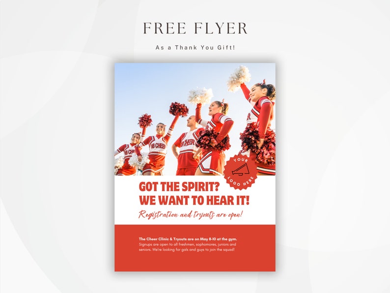 Cheerleading Contract Template, Cheerleading Tryouts Flyer, Coaching Cheerleading Contract Template, Cheerleading Tryouts Flyer, Coaching