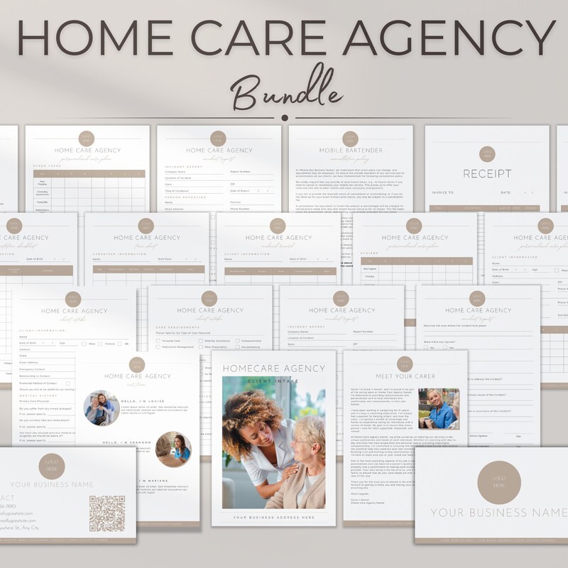 Home Care Form.pdf Homecare Assessment Form - Etsy