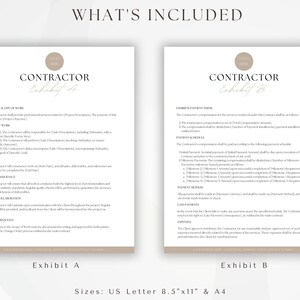 Independent Contractor Contract, General Contractor Agreement Template ...