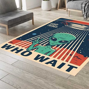 Alien Rug - Etsy