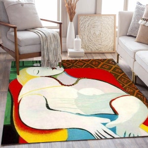 Pablo Picasso, Pablo Picasso Rug, Dream Rug, Marie-thérèse Walter Rug ...