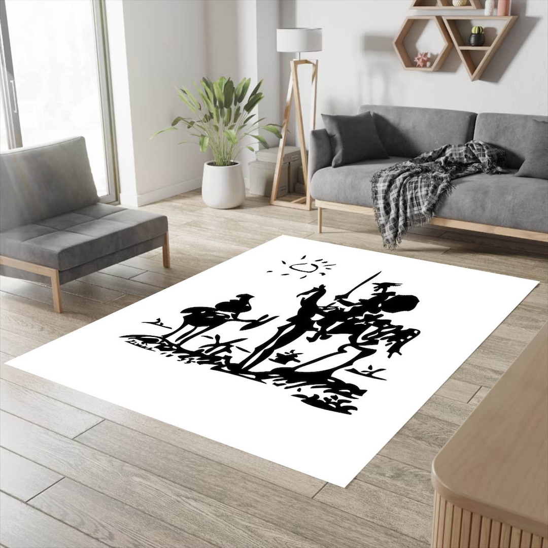 Pablo Picasso, Pablo Picasso Rug, Don Quixote Rug, Expressionism Rug ...