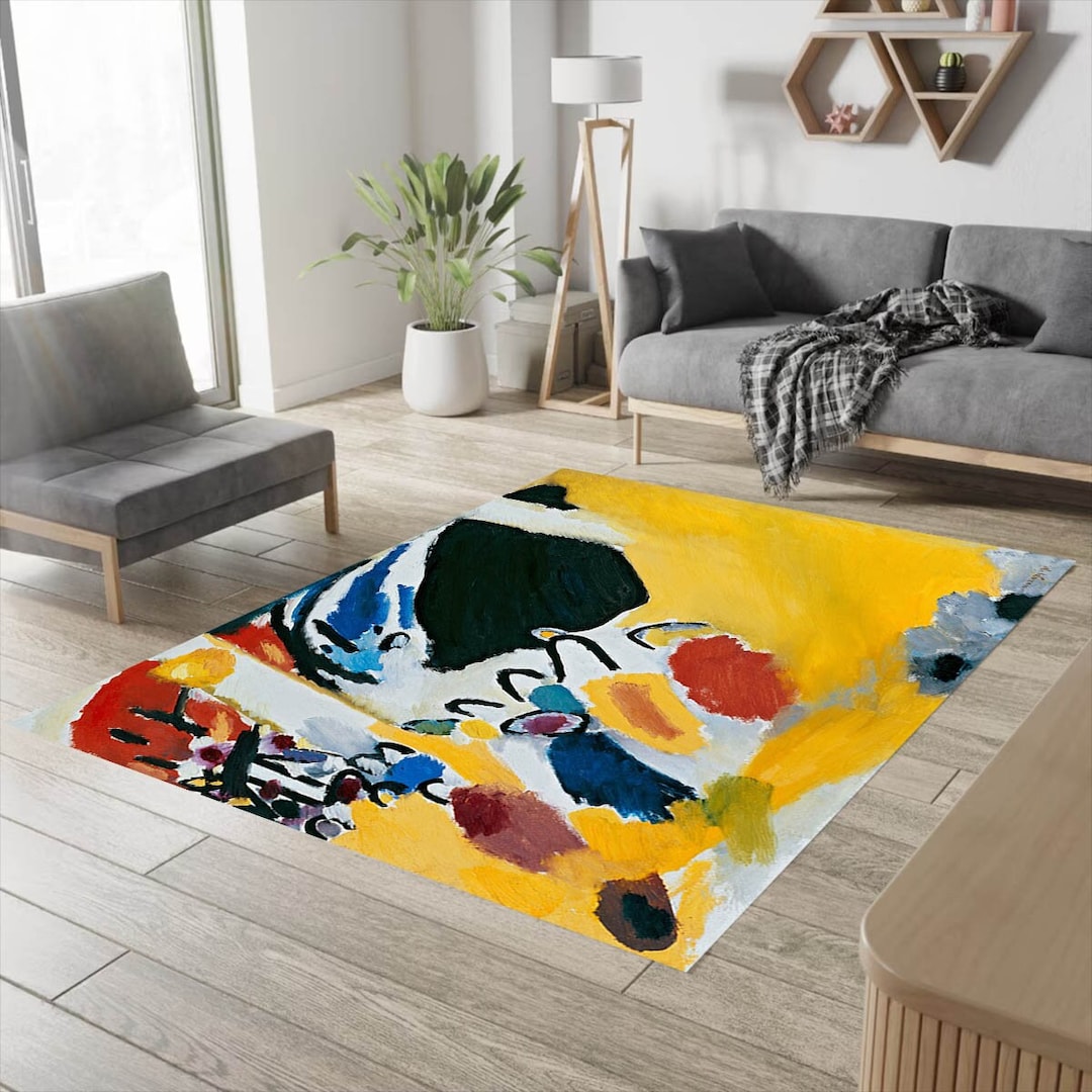 Vasili Kandinski, Vasili Kandinski Rug, Impression III (concert) Rug ...