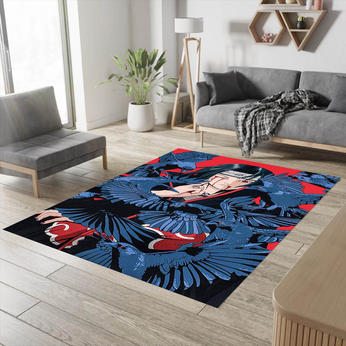 Japanese Anime Manga Characters Rug, Anime Rug, Kawaii Rug, Khype Rugs ...