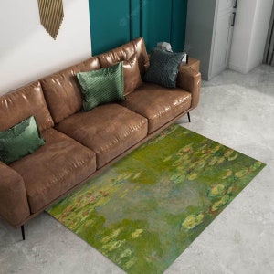 Claude Monet, Claude Monet Rug, Water Lilies Rug, Impressionism Rug ...