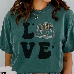 Cute Jumping Spider Lover Comfort Colors® T-shirt Spider Mama Spood Lovers and Owners Spiderful Tshirt Gift for Spooder Shirt Mom Arachnid