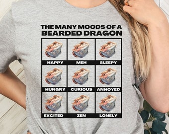 Bearded Dragon Gift for Reptile Lover Gift for Beardie Lover Shirt for Lizard Lover Funny Reptile Gifts Beardie Tshirt Cute Beardie Shirt