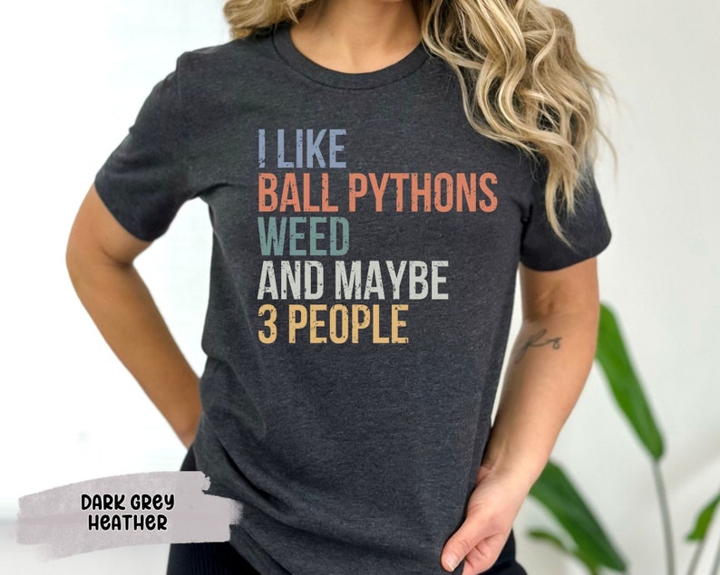I Like Ball Pythons and Weed Introvert T-shirt Ball Python Pet Gifts for Weed Lovers and Snake Lovers Gift for Stoner Mom and Stoner Babe image 2