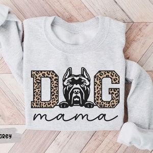 Cane Corso Dog Mama Sweatshirt for Corso Lover Gift for Dog Mom Personalized Cane Corso Mama Shirt for Italian Mastiff Gift Crewneck