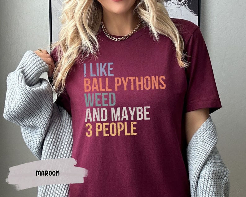 I Like Ball Pythons and Weed Introvert T-shirt Ball Python Pet Gifts for Weed Lovers and Snake Lovers Gift for Stoner Mom and Stoner Babe image 5