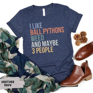 I Like Ball Pythons and Weed Introvert T-shirt Ball Python Pet Gifts for Weed Lovers and Snake Lovers Gift for Stoner Mom and Stoner Babe image 7