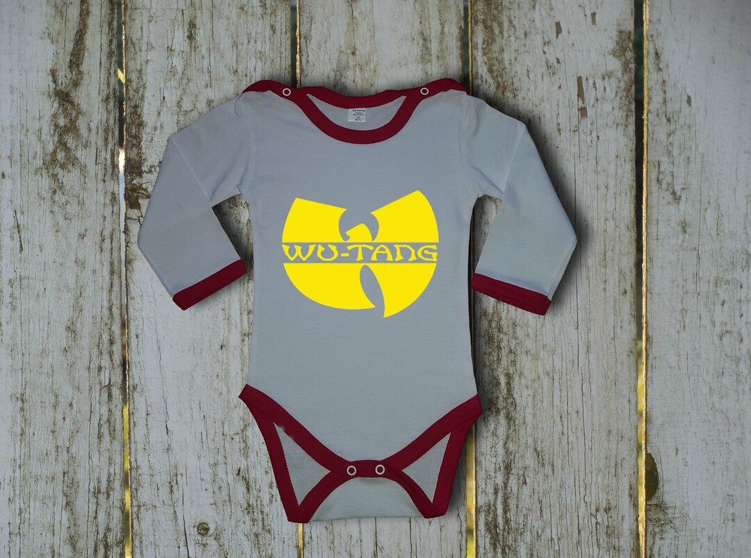 Tutina Baby Wu-Tang Clan – Merchandise Ufficiale, Colore Nero, Spedizione Gratuita