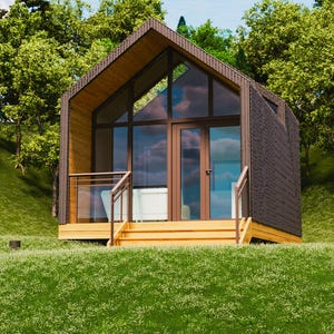 Moderne 300 SF Tiny House Plannen – Klaar om Overal te Bouwen!