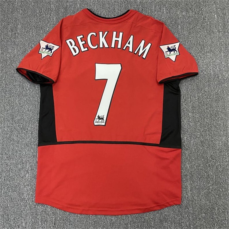 0204 Collectible Jerseyretro Manchester United Red Devils Etsy Ireland