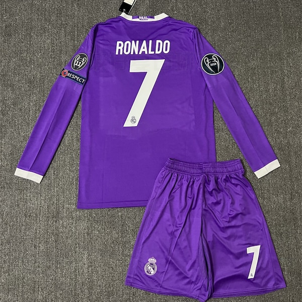 Real Madrid Ronaldo Jersey Purple - Etsy
