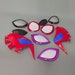 Spider Man lenses ,Customized lenses ,Amazing Spider Man Lenses ,Magnetic lenses ,Mask accessories ,Halloween Gift