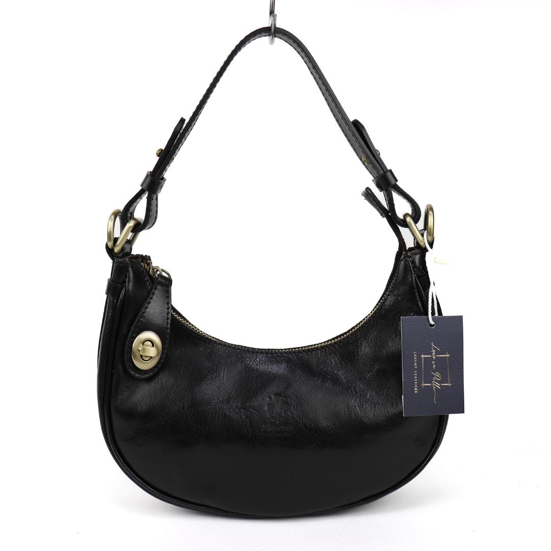 バッグ VINTAGE LEATHER STUDS SHOULDER BAG Italy VINTAGE LEATHER STUDS SHOULDER BAG Italy