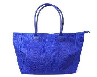 ★GENERAL IDEA★ WOMAN Eco Suede Basket Shoulder Bag [BLUE] Designer fashion, Seoul-fully created | W Concept