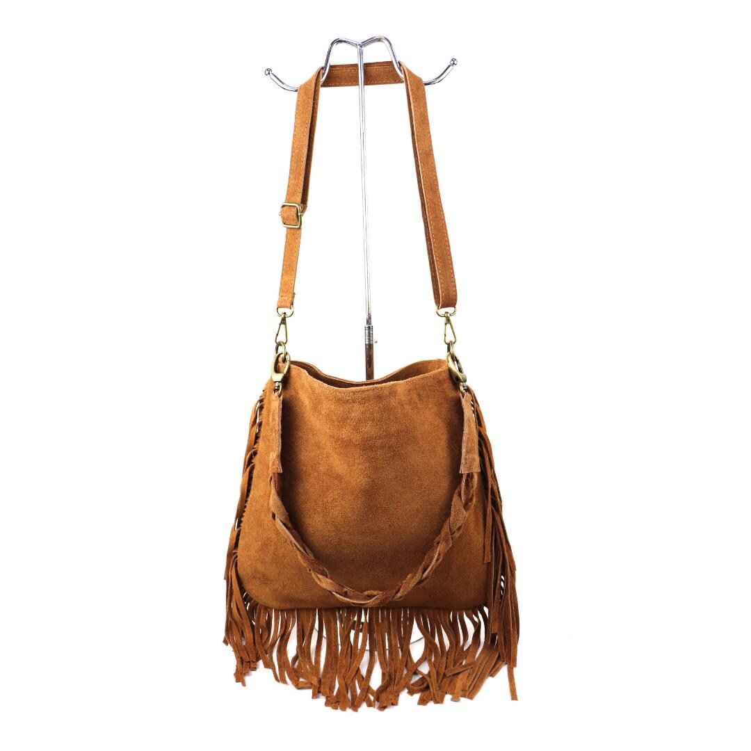【INEGI】24fw Two-Way Vintage Suede Bag Amazon.com: Suede Large Tote Bag for Women Retro Suede