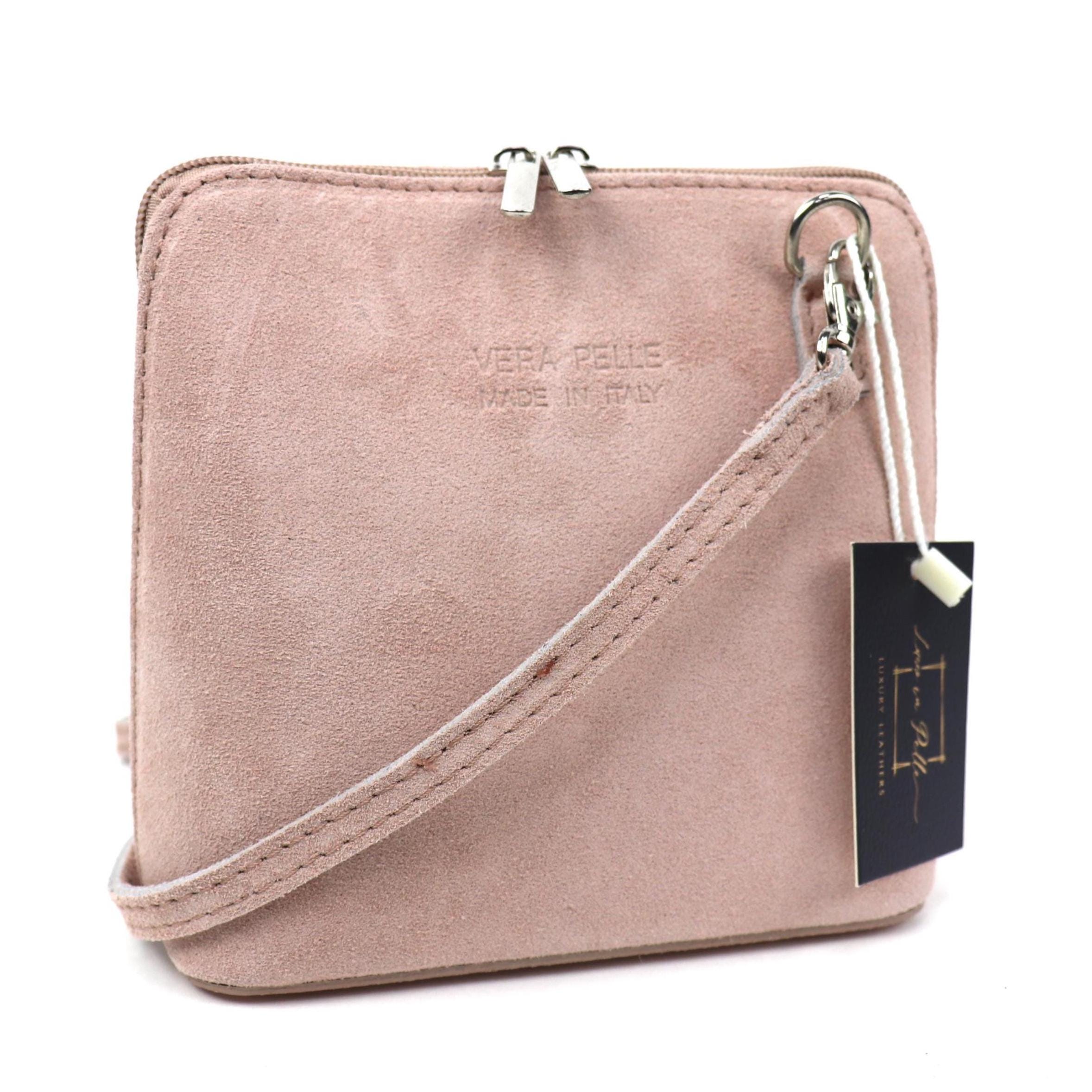 Pink Suede Bag - Etsy