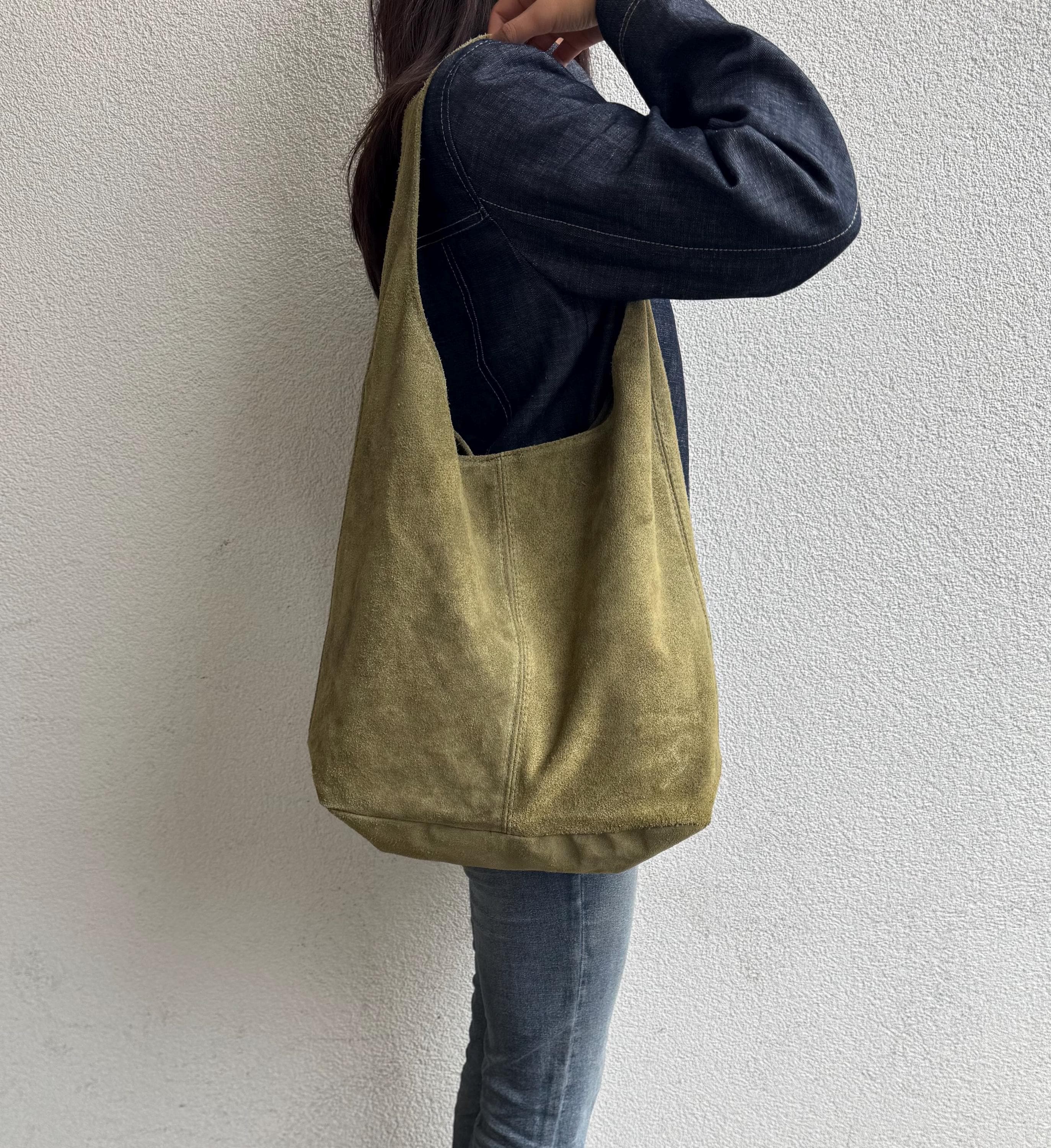 KALIDI Vegan Leather Tote Bag – Medium Hobo Shoulder Bag With Zipper For Work & Travel, Tan - View #9