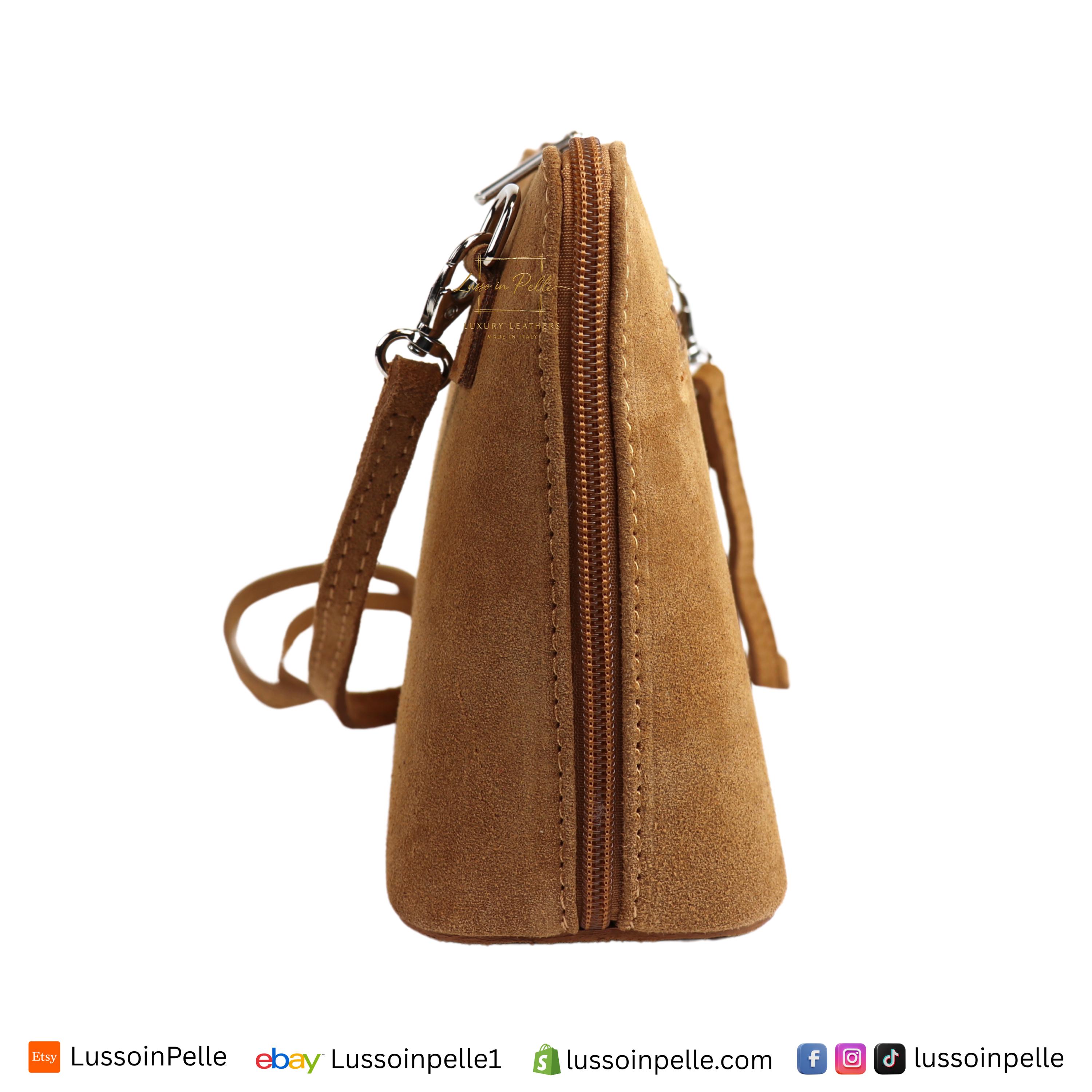 Borsa Scamosciata Zara Borsa Shopper In Vera Pelle Scamosciata