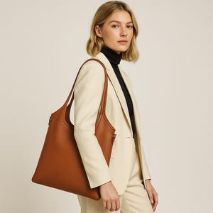 Ruby Echtleder Einkaufstasche Jeden Tag Praktische Leder Umhängetasche Große Crossbody Tasche Geschenk Für Sie Stilvolle Schule und Arbeit Tasche