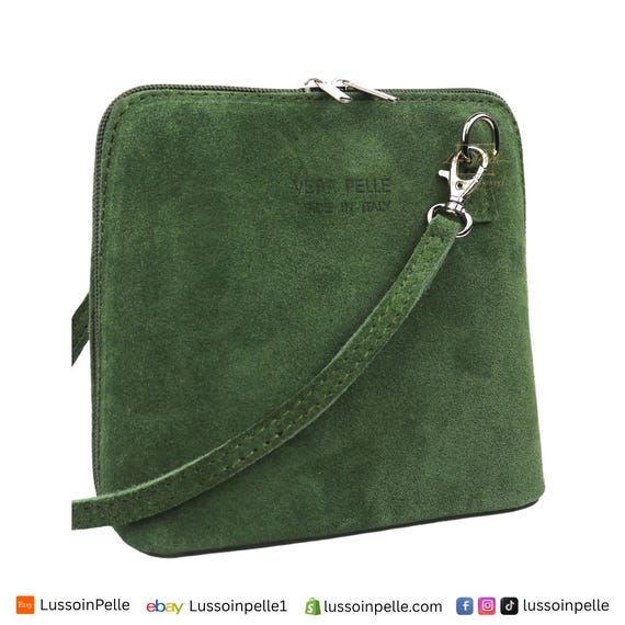 トートバッグ BY FAR Sea Green Suede Micro Cush Handbag BY Far Sea green suede micro Cush handbag for Women Online