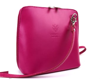 ■FANCY CLUB■ Belted Washed Leather Bag BABY PINK F25QE990 VANITY Pink Clutch Bag by CARVELA