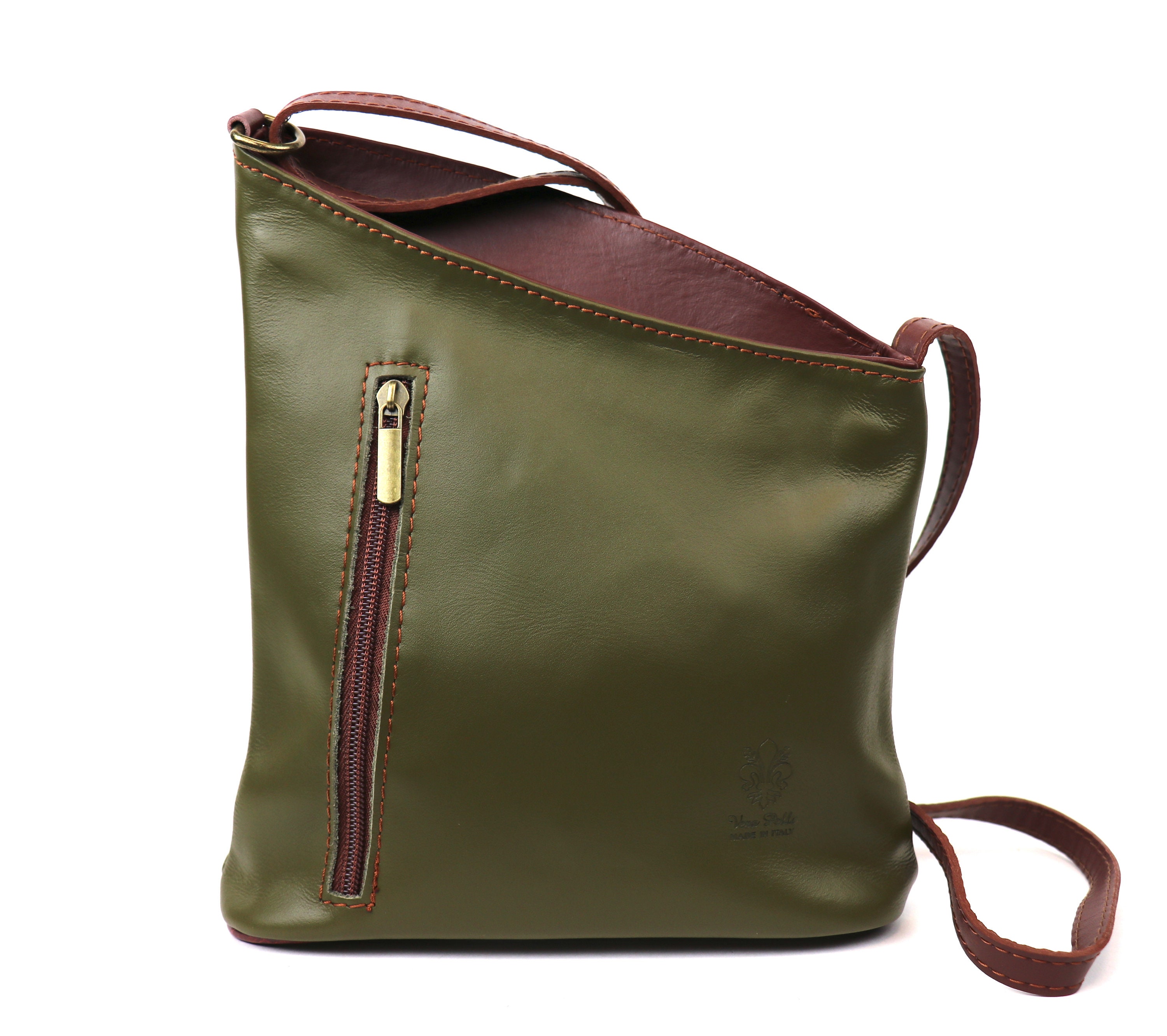 バッグ artemis classic cross leather sling bag Cross Body Sling Bag – My Store