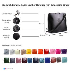 Borsa A Tracolla Donna In Vera Pelle Clicktostyle – Stampa Slim – Pelle Multicolore