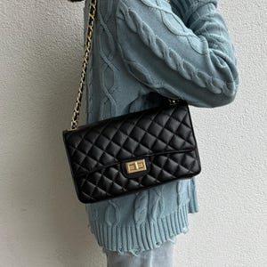 Quilted chanel bag Etsy France