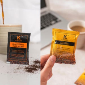 20 Black 10 Latte Sachets Coffee Bundle