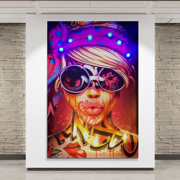 Led Backlight Art - Etsy
