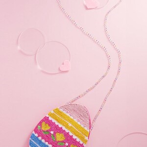 Easter Egg Beaded Purse image 2