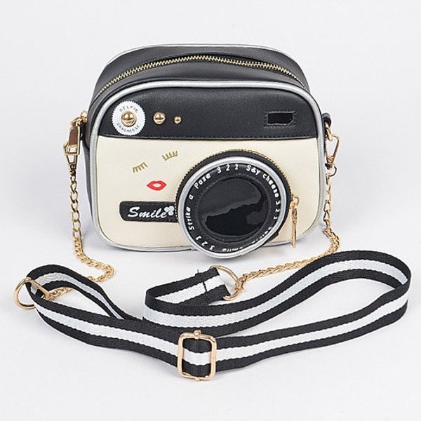 Camera Inspired Handbag