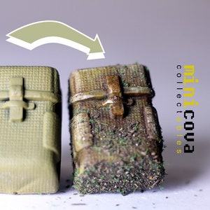 Army backpack - Diorama Prop - Read Description before purchasing.