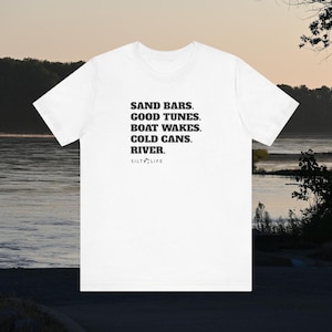 River Vibes T-shirt | Shirt to Wear on the River | Boating Fishing Kayaking Outdoors