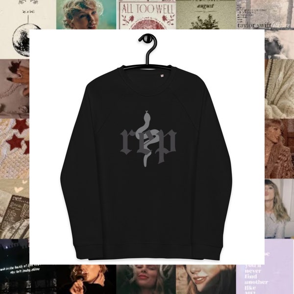 Reputation Inspired Black Sweatshirt | Swiftie Merch